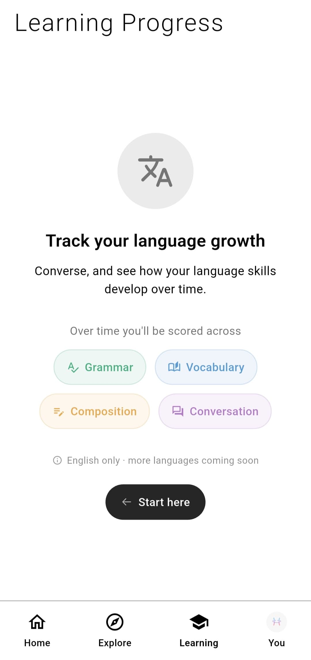 Huming Learning Progress